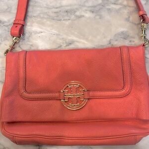 Tory Burch 'Amanda' Crossbody Salmon Pink NWOT